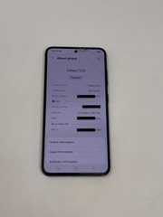 Samsung Galaxy S23 (SM-S911W) – 128GB Unlocked Black – *Cracked Screen Working*