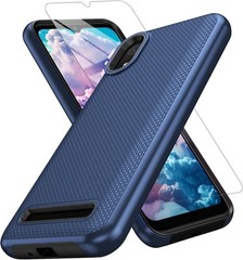 Cloud Mobile Stratus C8 Case with Screen Protector, Dual Layer Shockproof Protec