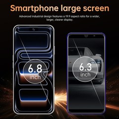 NEW Android i13 Pro Max 6.7″ 4G+64GB Octa Core Unlocked 4G GSM Cheap Phone