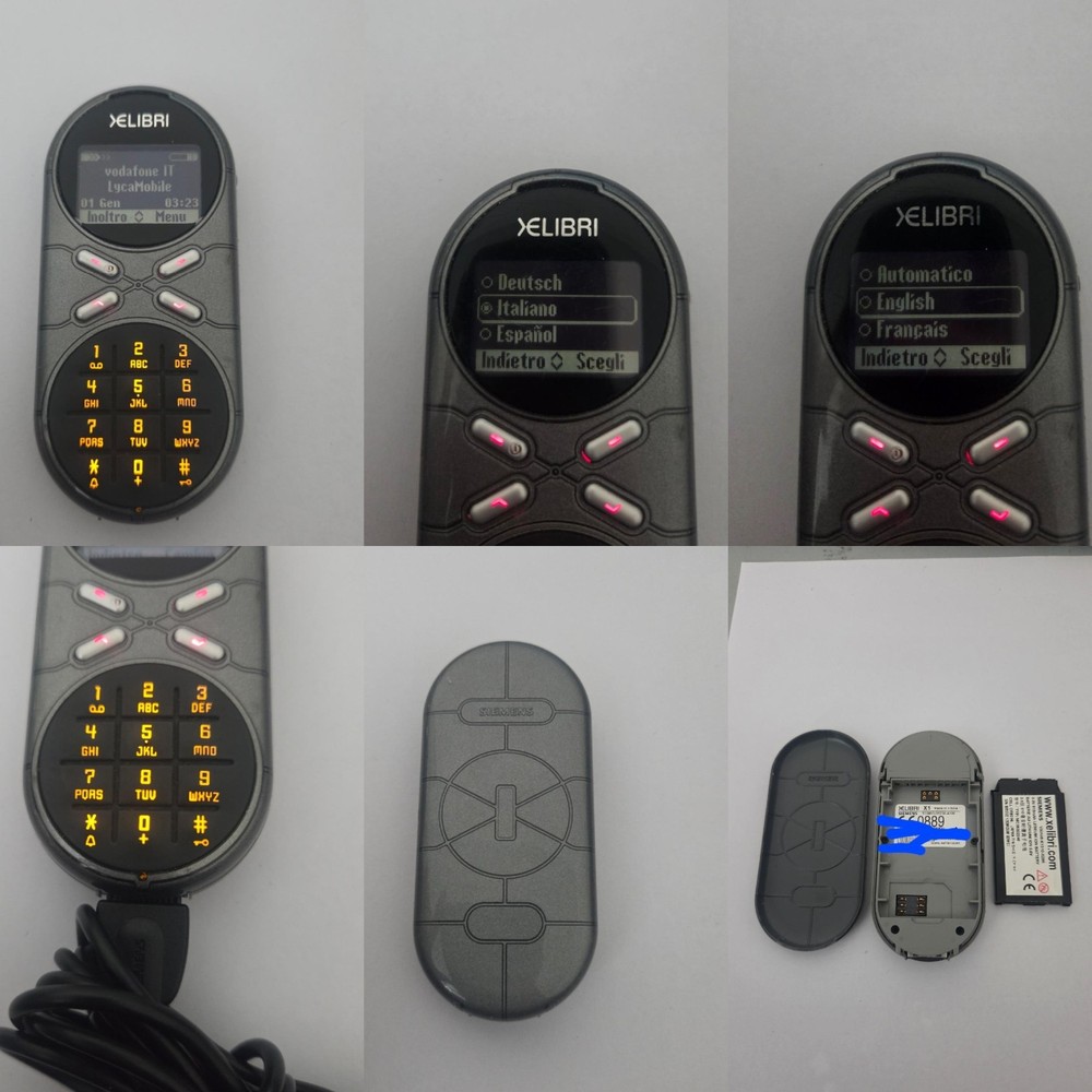 SIEMENS XELIBRI 1 GSM UNLOCKED SIM FREE UNLOCK CELL PHONE
