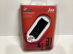 Kyocera JAX S1300 Black Ultra Thin Cellular Phone (Virgin Mobile) open box