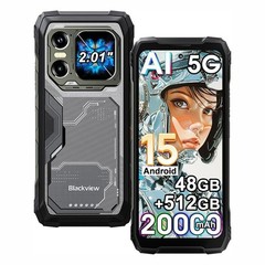 Blackview XPLORE 1 AI 5G Rugged Smartphone 48GB+512GB 6.78″ Android 15 NFC 64MP