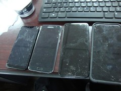 Lot of 7 untested cell phones for parts – samsunge galaxy s7 edge,A11, n more-FB