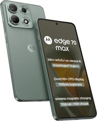 Motorola Edge 70 Max 5G 256GB+12GB RAM |Ice Melt | Global Version Unlocked E-Sim