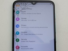 Motorola moto e20 (XT2155-5) 32GB – Blue (Telcel) Smartphone – CRACKED – H4904