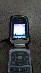 Vintage LG VX8360 (Verizon) Blue Cellular Flip Phone