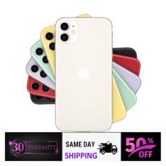 Apple iPhone 11 64GB/128GB Unlocked – Fair Condition in Black, White & Green