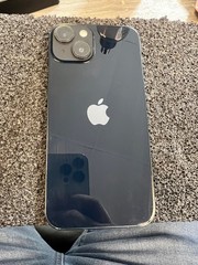 Apple iPhone 14 256 GB Midnight Unlocked tested with a bk chip and cosmetic wear