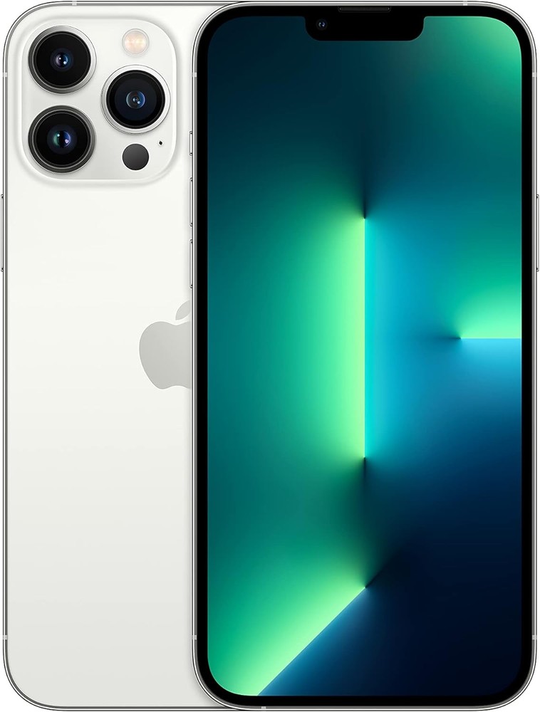 Apple iPhone 13 Pro Max A2484 (Fully Unlocked) 128GB Silver (Excellent)