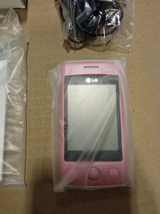 Rare Vintage LG Cookie Lite T300 Movistar Pink Smartphone Includes Games