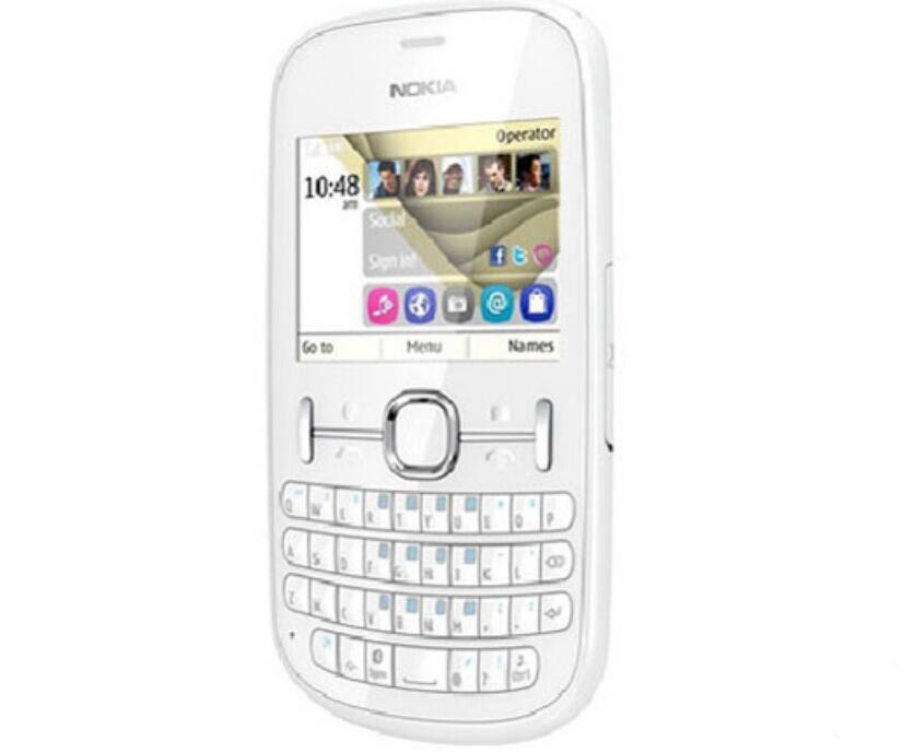 Original Nokia Asha 302 3G WIFI 3MP Camera QWERTY Unlocked Phone