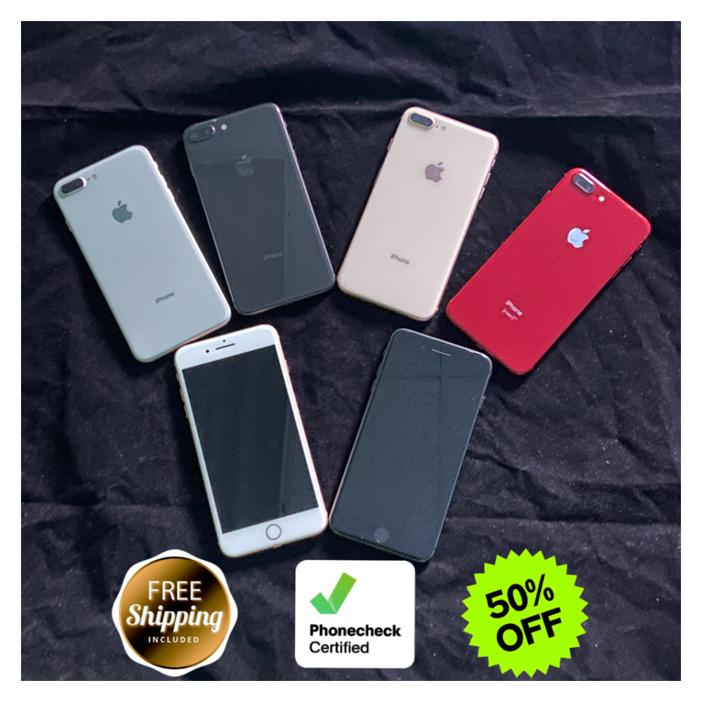 Apple iPhone 8 Plus 64GB Mint 5.5″ Screen Unlocked Verizon A1897/A1864