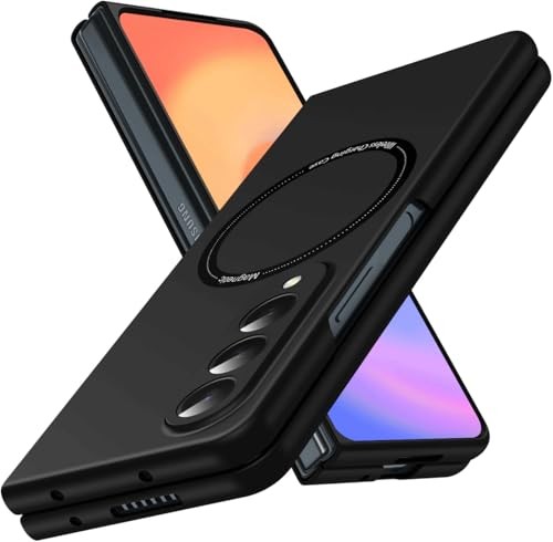 Samsung Galaxy Z Fold 6 Case mit Magnetic Compatible with Magsafe Black Hard