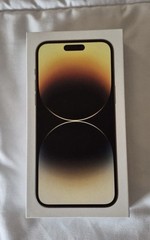 Apple iPhone 14 Pro Gold Smartphone 48MP Camera Resolution Slate Style