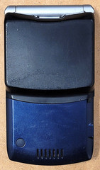 Motorola RAZR V3a – Blue ( Alltel ) CDMA Flip Phone – Very Rare Color / Extended