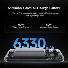 XIAOMI 17 Factory Unlocked Dual SIM |50MP Leica Triple Camera | HyperOS 3 | Blue