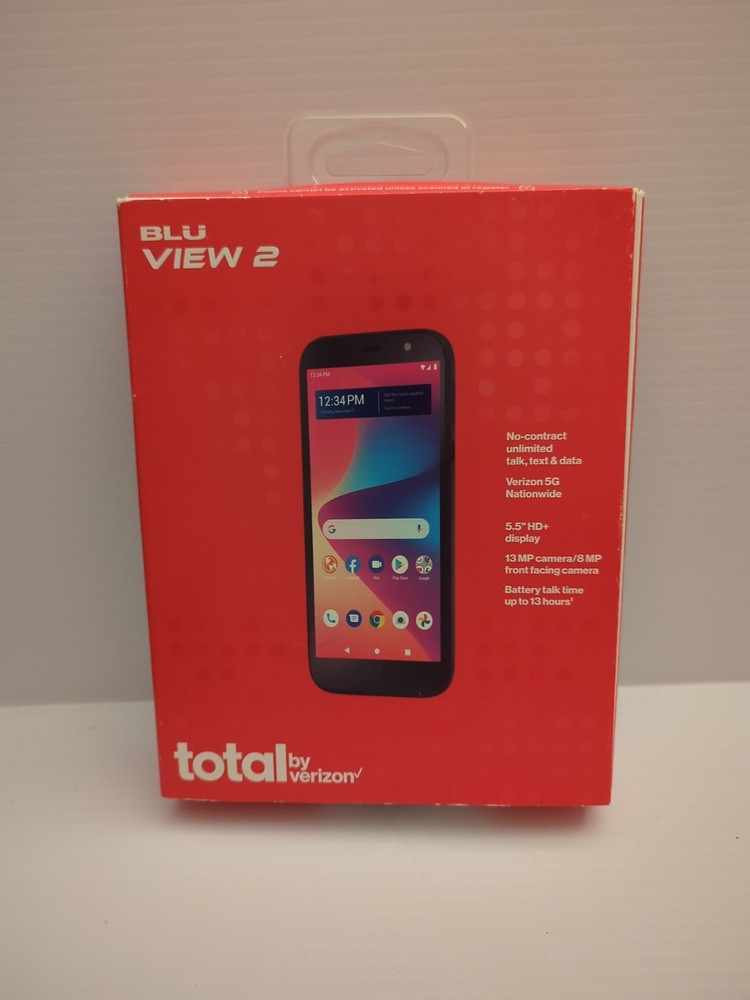BLU View 2 Total by Verizon New Black
