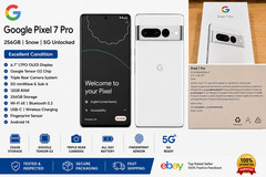 Google Pixel 7 Pro 256GB Snow Unlocked 5G 6.7″ Smartphone w/ Original Box