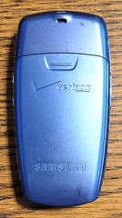 Samsung Snap SCH-U340 – Blue and Black ( Verizon ) Cellular Flip Phone