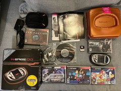 N-Gage QD Silver CIB Complete In Box + 5 Games Official Nokia Accessories Works