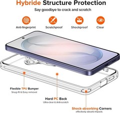 For Samsung Galaxy S26 Plus Case w/ Military Grade Protection, 2x Tempered Glass
