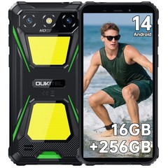 OUKITEL G5 Rugged Smarphone 16GB/256GB 6300mAh Camping Light Dual SIM 4G IP68