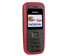 Original Nokia 1208 Mobile Phone Dualband Unlocked GSM 900 / 1800 Cellphone
