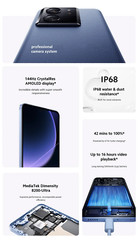 Unlocked Xiaomi 13T Dual SIM 8+256GB/12+256GB 6.67″Android OriginalPhone 5000mAh