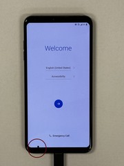 LG V35 ThinQ LM-V350 64GB AT&T Small Dot