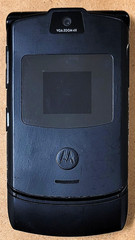 Motorola RAZR / Razor V3a – Black ( CDMA ) Cellular Flip Phone – Very Rare Color