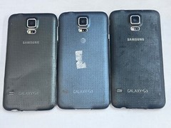 LOT OF 3 x Samsung Galaxy S5 SM-G900A / G900T3 / G900T1 LTE Smart Phones *READ*