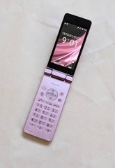 SHARP PINK SH-02L AQUOS KEITAI 2 JAPAN ANDROID FLIP PHONE UNLOCKED 4G Japan