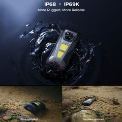 DOOGEE V MAX PLAY 5G 4G Projector Rugged Phone Android 15 NFC Mobile Waterproof