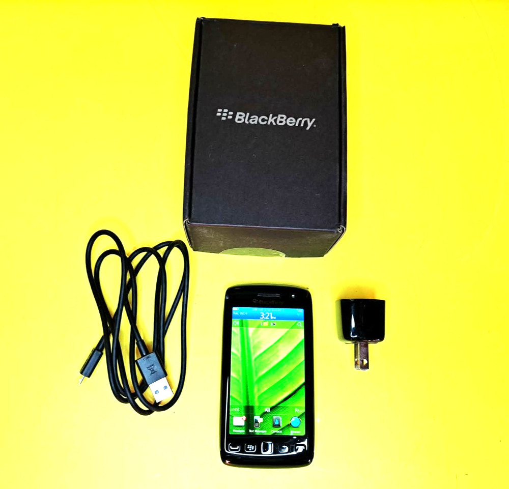 ⚡WITH BOX⚡BLACKBERRY TORCH 9860 3G UNLOCKED CELL PHONE LUCKY MOBILE TELUS BELL++