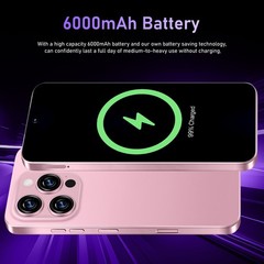 G16 Pro Max 5G Unlocked Cell Phone Android 15 8+256GB Smartphone Dual SIM Mobile