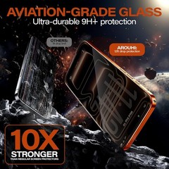 [3+0 PCS] Ultra-Privacy Screen Protector for iPhone 14 Pro Max 6.7 Inch Anti Spy