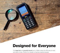 M9 Rugged Feature Phone, 4G Basic Cell Phone, Simple Mobile Phone, Waterproof &