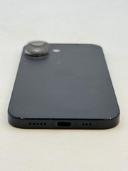Unlocked Apple iPhone 16 6.1″ A3081 128GB Black Cracked Back For Parts #84