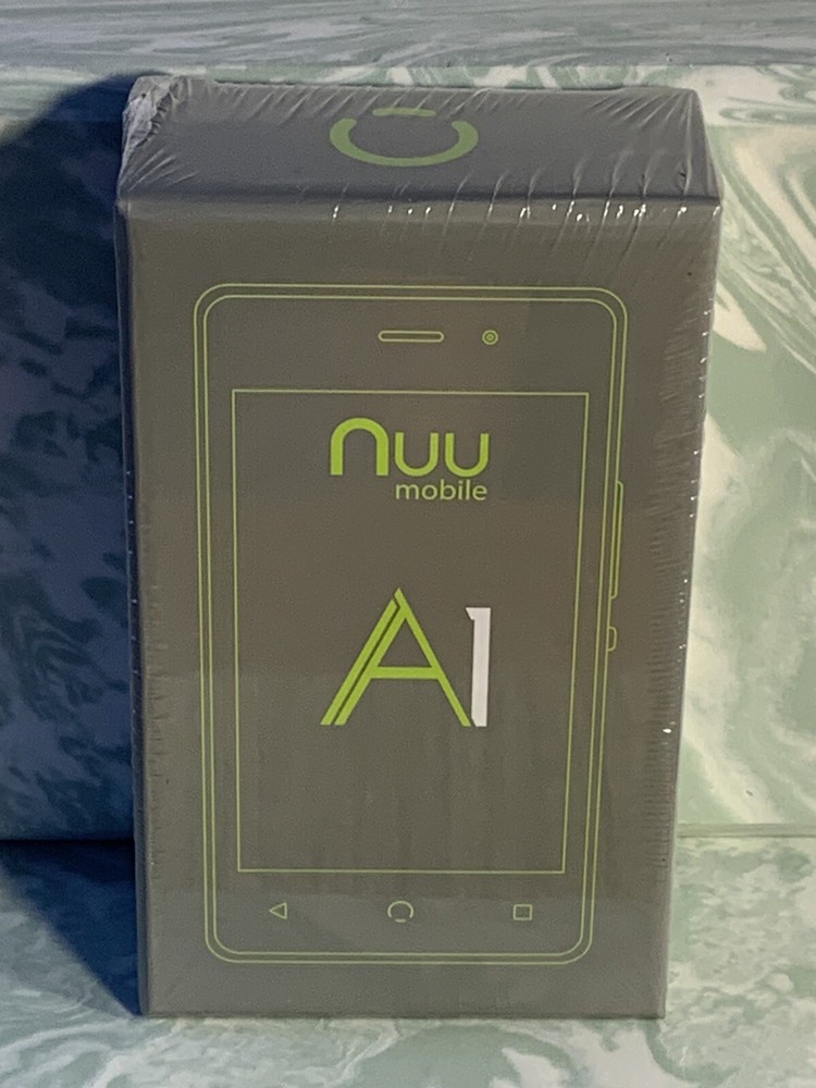 NUU MOBILE ANDROID SMARTPHONE MODEL A1 ORIGINAL PACKAGING SHRINKWRAP