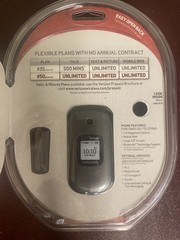 SAMSUNG GUSTO 2 VZW-SKU SCHU365ZPP Gray Verizon Flip Phone – BRAND NEW & SEALED