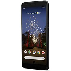 Google – Pixel 3a 64GB Cell Phone (Unlocked) – Just Black 3-A
