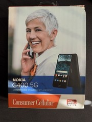 Consumer Cellular, Nokia G400, 5G, 64GB, – Smartphone