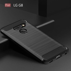 For LG G8 ThinQ Case Flexible Soft TPU Slim Light Rugged Cover Bumper Hard Blue