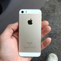 Apple iPhone SE A1662 64GB Gold/White 4.0in iOS GSM Smartphone For Parts