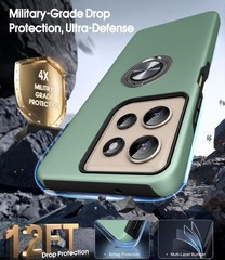 Motorola Moto G Power 2025 Case, Moto G Power 2026 Case with Screen Protector
