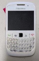 BlackBerry Curve 8520 White QWERTY Smartphone New Tested – No Battery