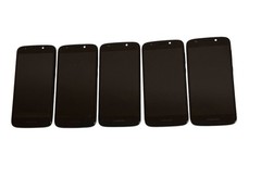 5 Pieces Motorola XT1921-8 Verizon 16GB Black Customer Returns