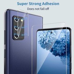 3PCS Screen Protector & Camera Protector for Samsung Galaxy S20 FE 5G/4G Support