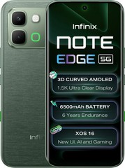 Infinix Note Edge (Green 6GB/128GB) MediaTek Dimensity 7100 NFC Global Version.