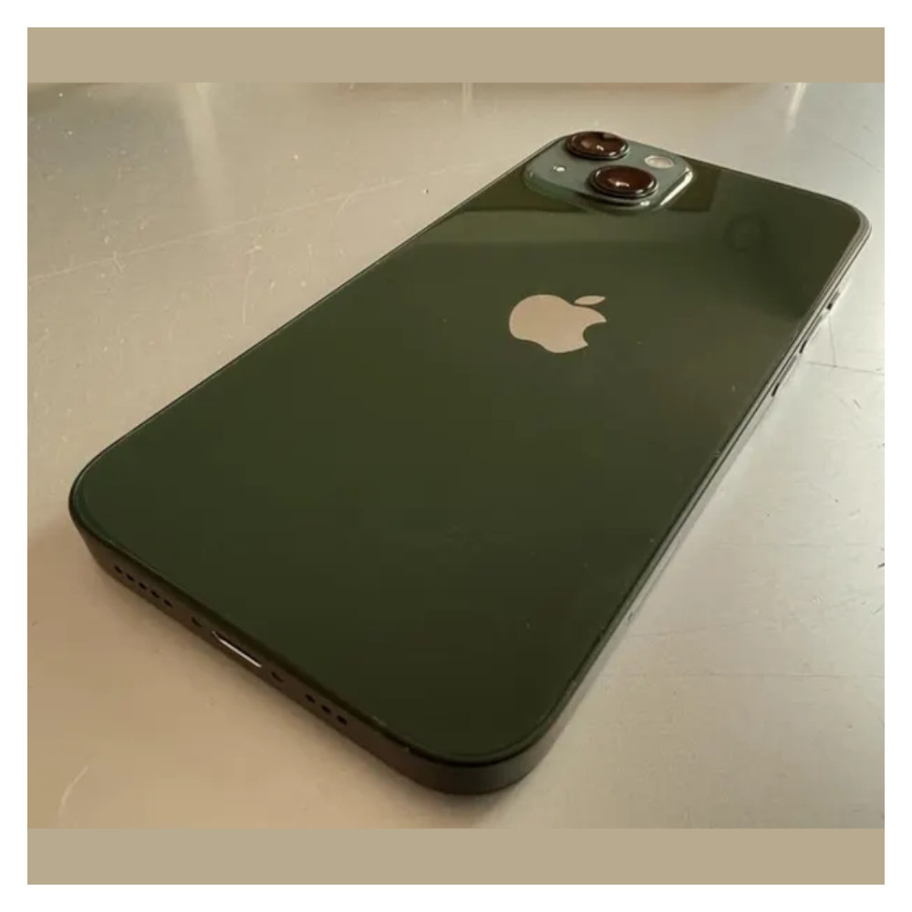 Apple iPhone 13 128GB/512GB in Midnight Blue, Pink, Green – Good Condition